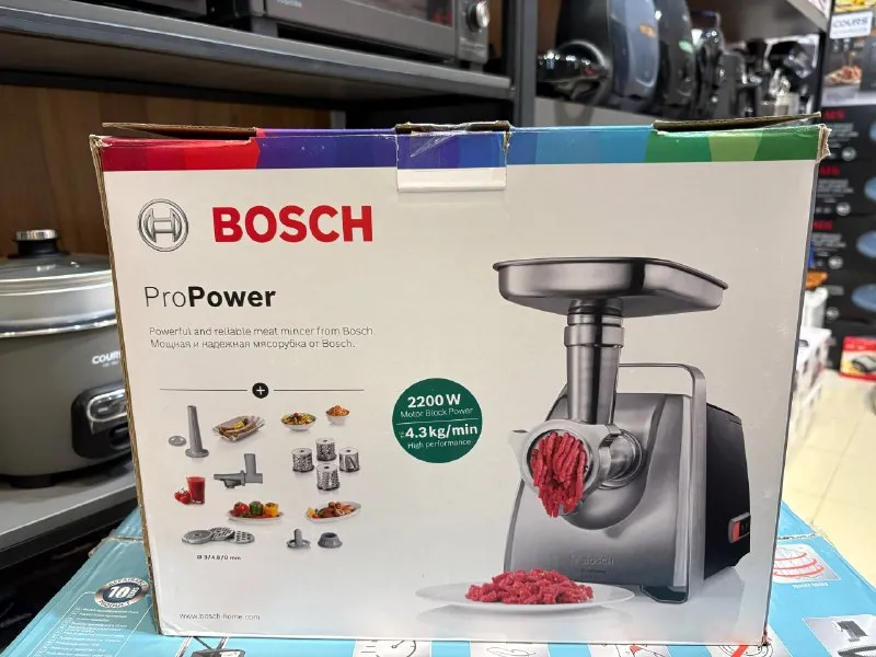 چرخ گوشت بوش ProPower مدل MFW68600 | توان 2200 وات